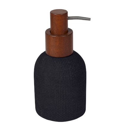 CRAFT dávkovač mýdla na postavení, acacia/černá 8570