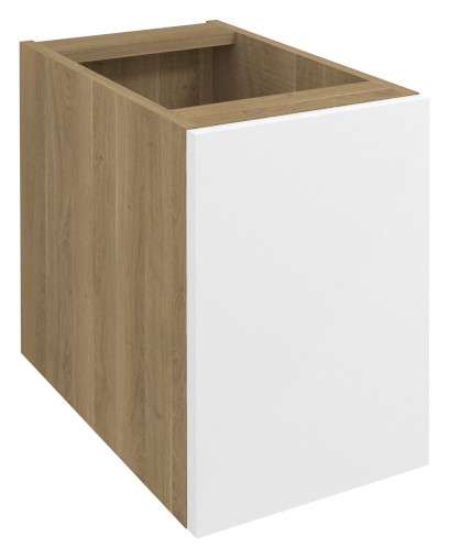 WAVE skříňka spodní dvířková 30x45x47,8cm, pravá/levá, bílá/dub cuneo WA030-3025
