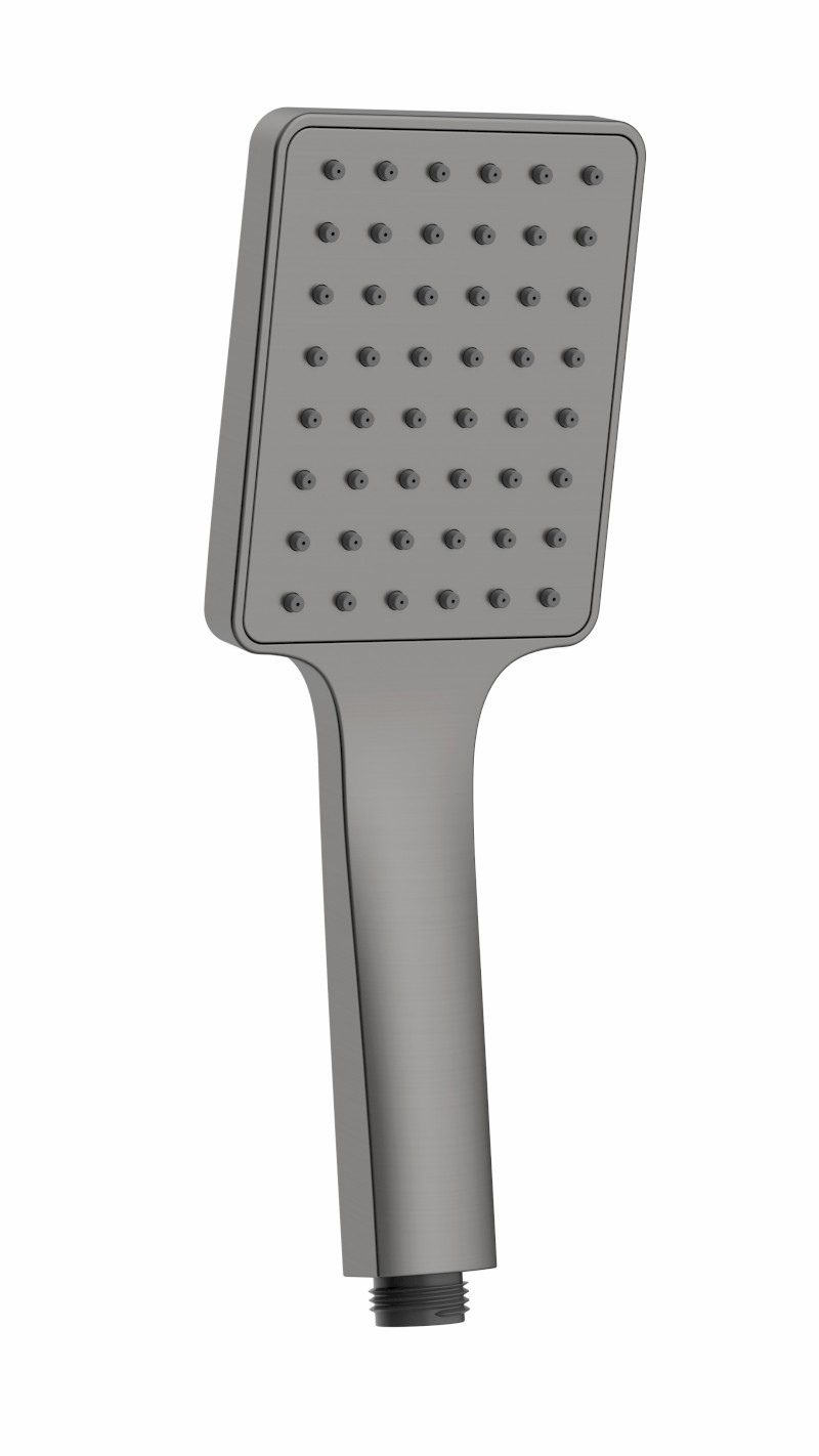 Ruční sprcha, 245mm, silikon trysky, ABS/gun metal SK779GM