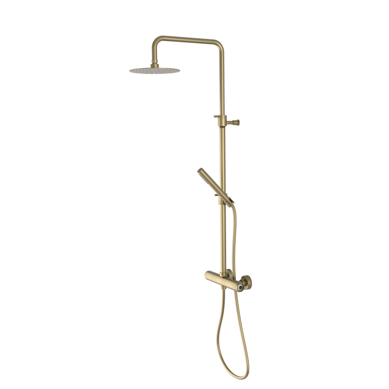 ULTRAMIX tělo sprchového sloupu s pákovou baterií, zlato mat UT139G-1