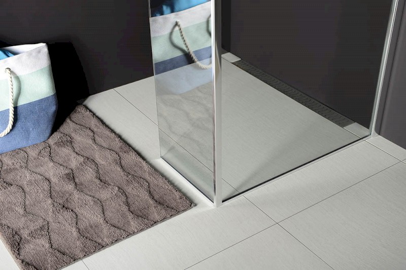 MODULAR SHOWER pevný panel k instalaci na stěnu modulu MS2, 600 mm, pravý MS2B-60R