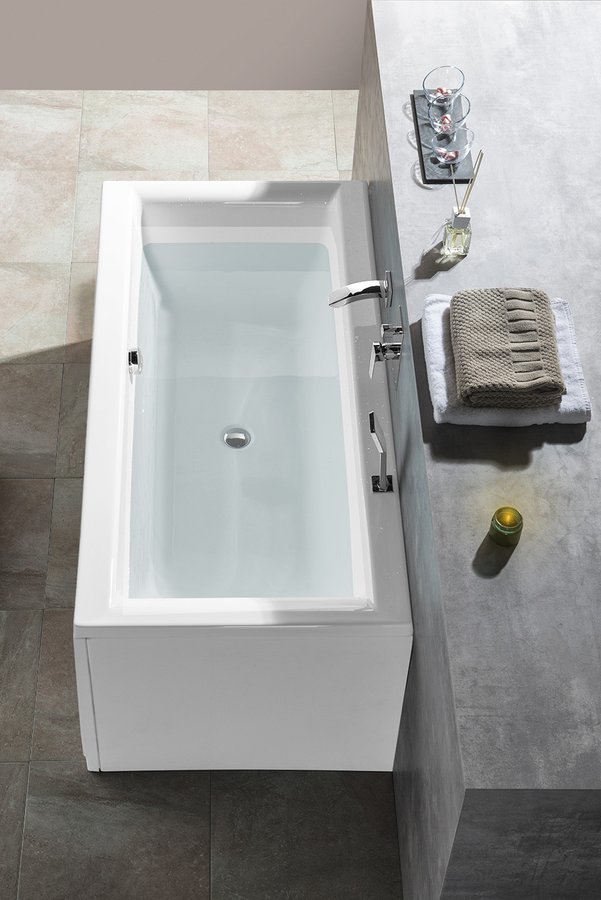 CLEO obdélníková vana 150x75x48cm, bílá 27611