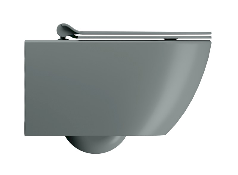 PURA závěsná WC mísa, Swirlflush, 36x55cm, agave dual-mat 881504