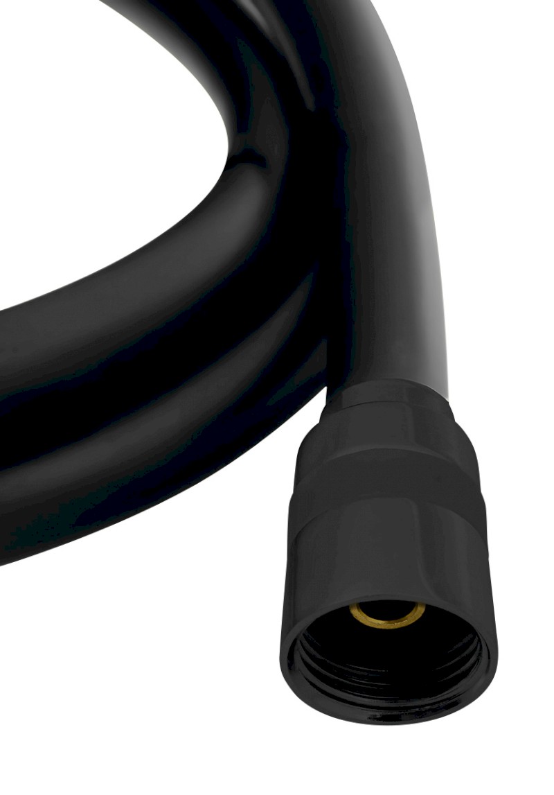 SOFTFLEX plastová sprchová hadice, 200cm, černá mat 1208-27