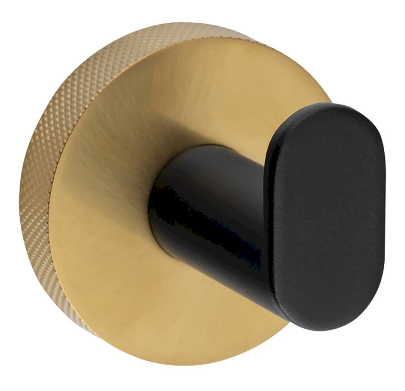 LARISSA háček, černá/zlato mat WS101BG