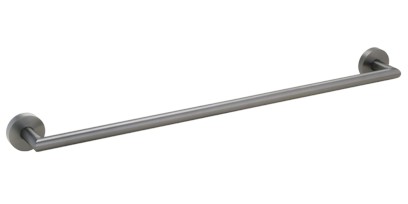 X-ROUND GUN METAL držák ručníků 600mm, gun metal XR404GM