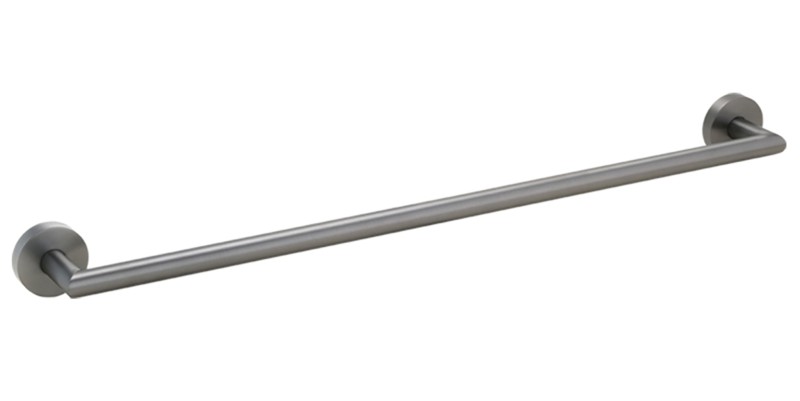 X-ROUND GUN METAL držák ručníků 600mm, gun metal XR404GM