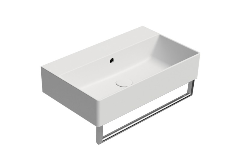 KUBE X keramické umyvadlo 60x37cm, bez otvoru, bílá mat 9454009