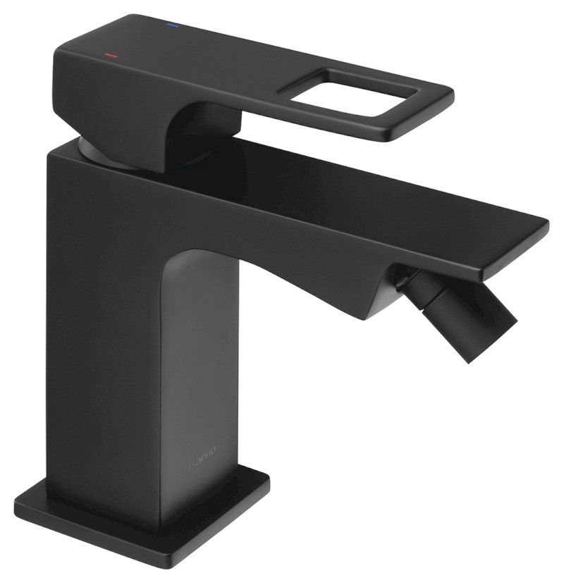 FORATA stojánková bidetová baterie, černá mat FT003/15