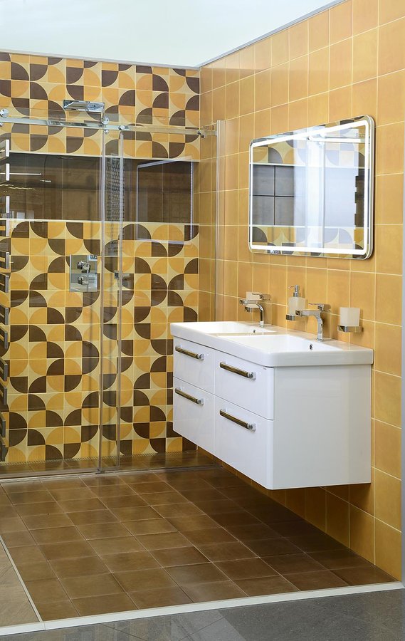 NYX zrcadlo s LED osvětlením 120x60cm NY120