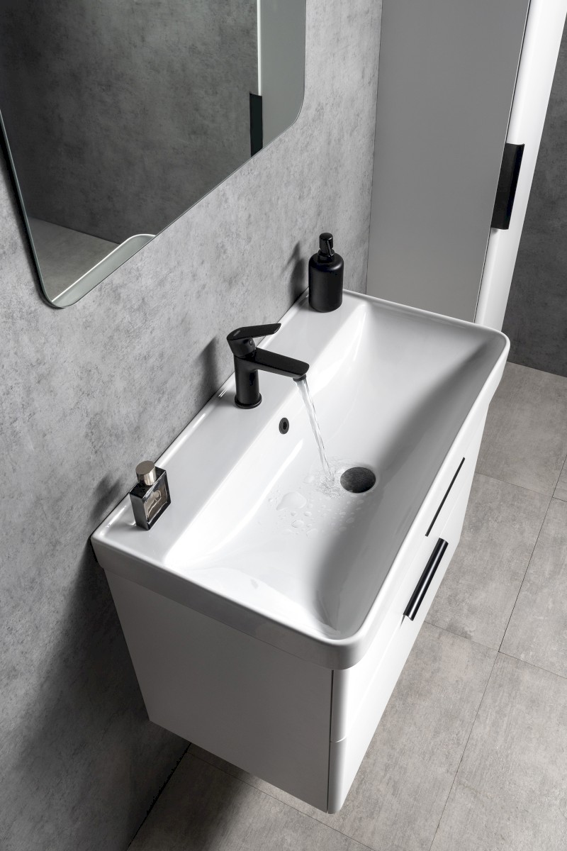 ZEN keramické umyvadlo nábytkové 80x45cm, bílá 3080