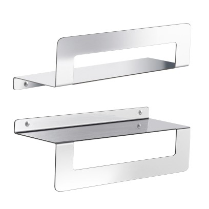 CLEO polička s držákem ručníků 300mm, nerez lesk 2019133