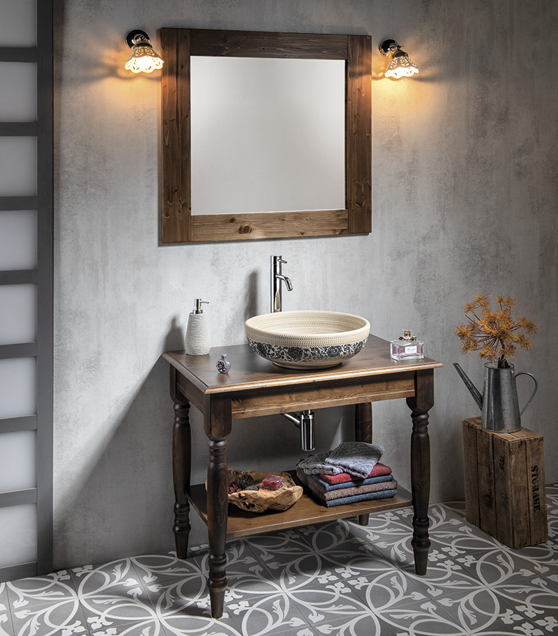 TRAPANI svítidlo E14 40W, 230V, IP21, keramické stínítko, chrom MC026