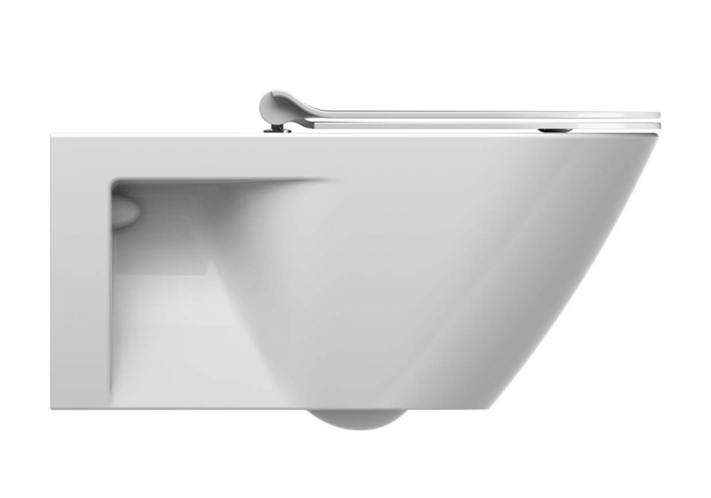 COMMUNITY závěsná WC mísa, Swirlflush, 36x70cm, bílá ExtraGlaze 761511