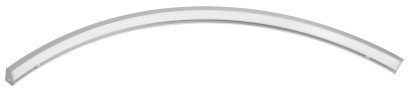 MOON LED svítidlo 7,5W, 230V, 502x12x22mm, R350mm, chrom SL-2211/70