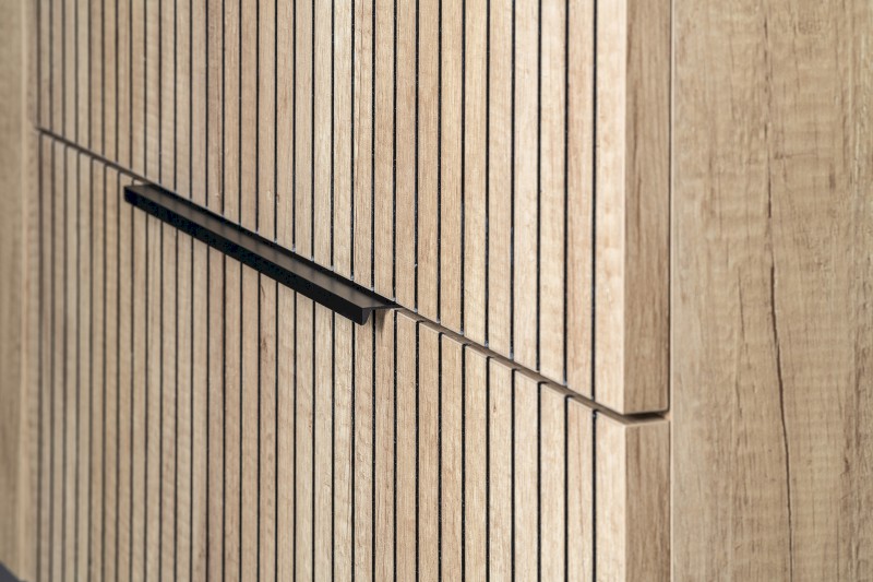 CIRASA STRIP umyvadlová skříňka 59,2x64x46cm, dub alabama CR601-2322