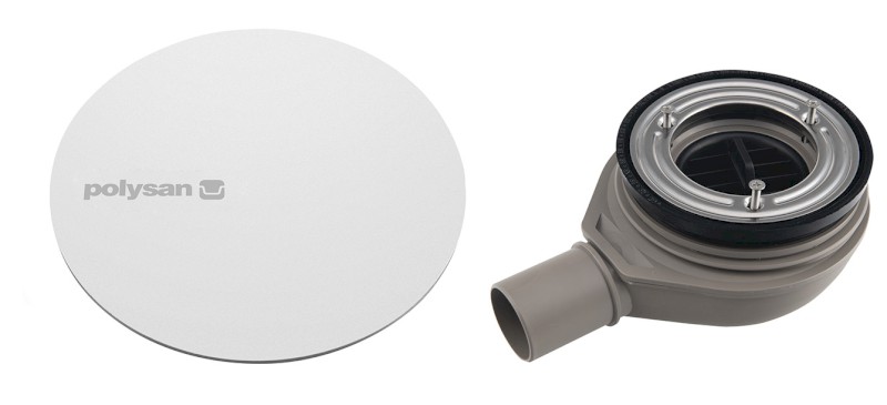 MIRAI vaničkový sifon, průměr 90mm, DN40, krytka bílá 72730W