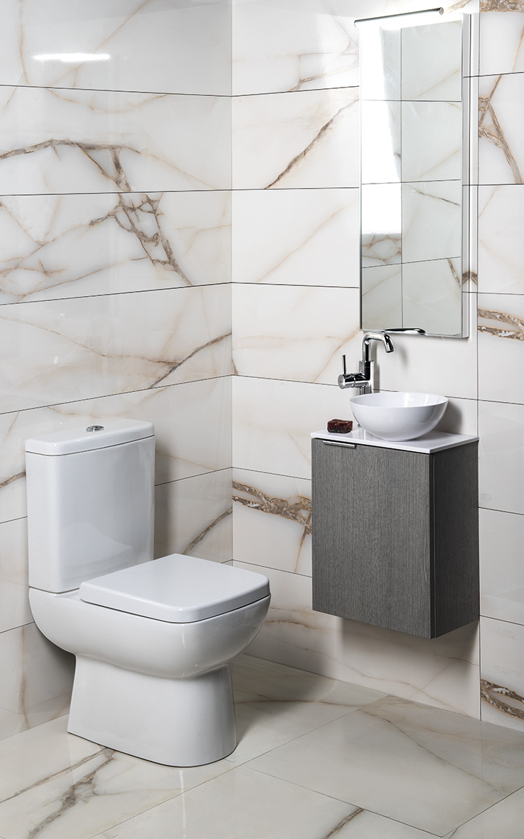 LATUS X umyvadlová skříňka 39,4x50x22cm, dub Sherwood LT110-1515