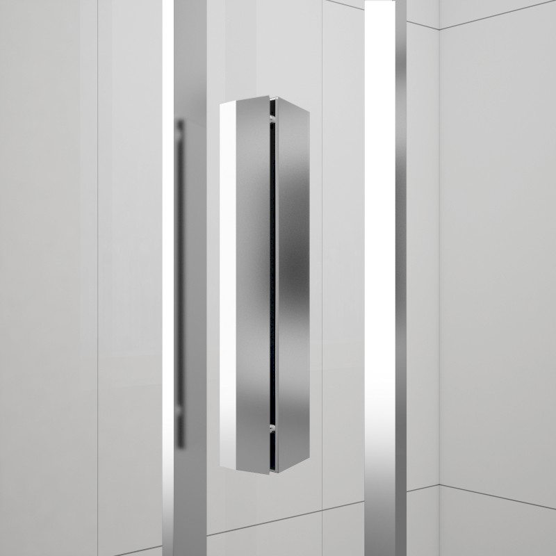 EASY čtvercová sprchová zástěna 900x900mm, čiré sklo EL5115