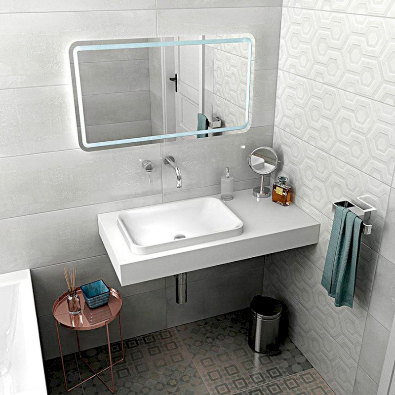 TAILOR rockstone deska 90x50 cm, provedení límce L TR090L