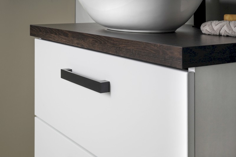 VEGA deska pod umyvadlo 72,5x45cm, dub černý VG675