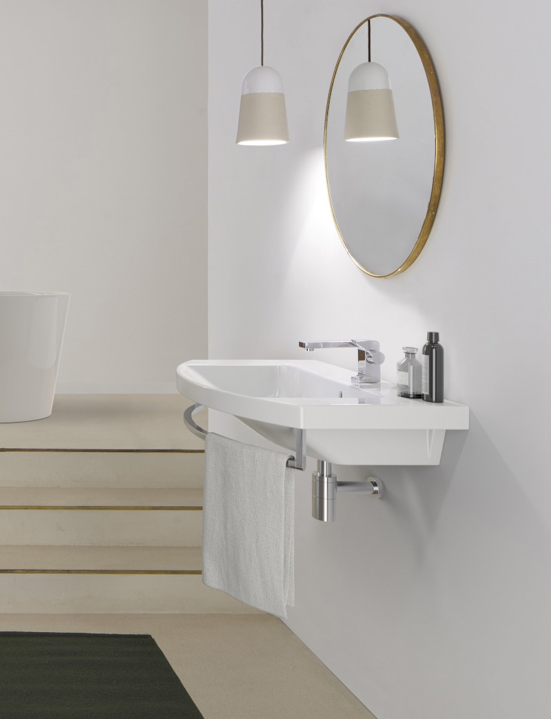 NORM keramické umyvadlo 60x49cm, oblé, bílá ExtraGlaze 8645111