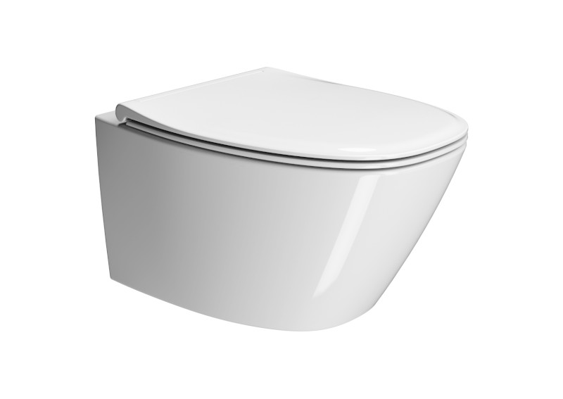 MODO závěsná WC mísa, Swirlflush, 37x54cm, bílá ExtraGlaze 841511