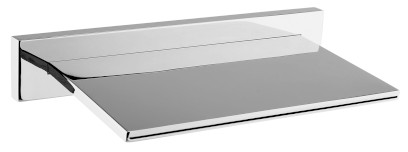 Nástěnná výtoková hubice plochá, 300x52mm, chrom AVI005