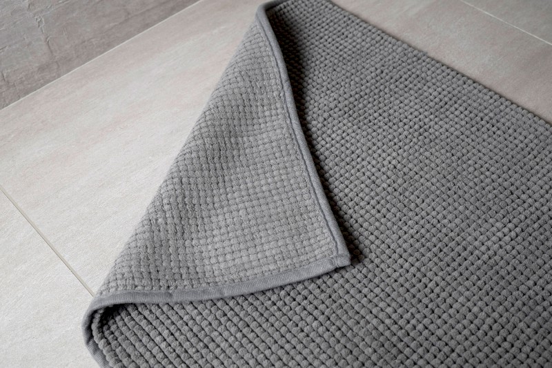 CHENILL koupelnová předložka 50x80cm, 100% polyester, šedá CH2013