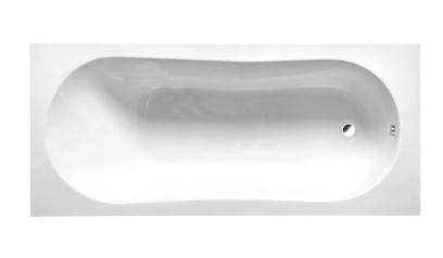 JIZERA vana 140x70x39cm, bílá G1470