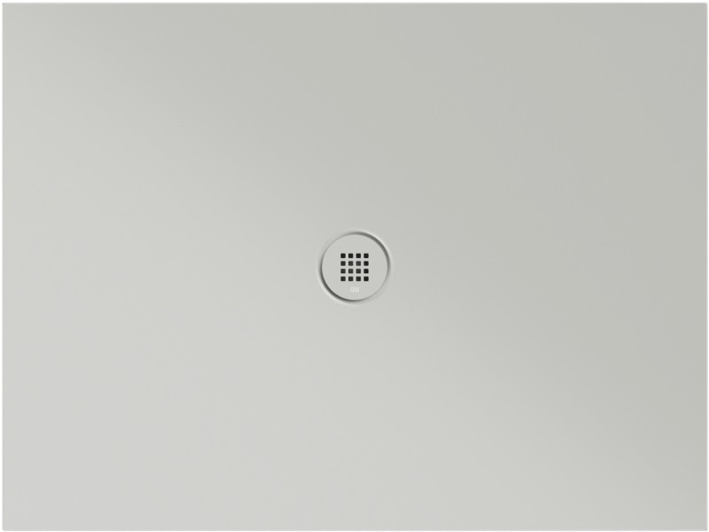 Keramická sprchová vanička, obdélník 120x90x2cm, cenere mat 46120917