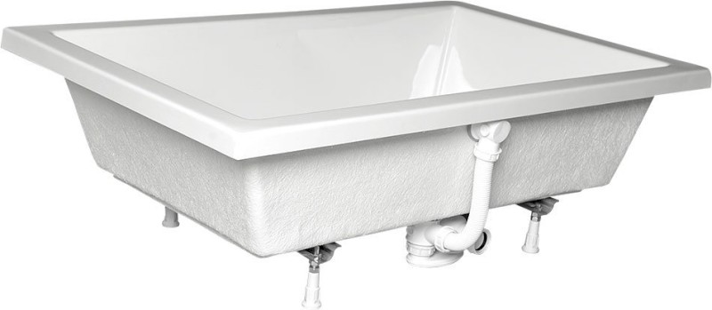 DEEP hluboká sprchová vanička, obdélník 110x90x26cm, bílá 72363