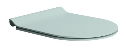 WC sedátko, SLIM, Soft Close, Quick Release, ghiaccio mat/chrom MS86CSNS15