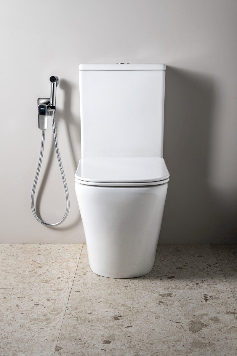 SPY podomítková bidetová baterie se Stop sprškou, chrom PY13