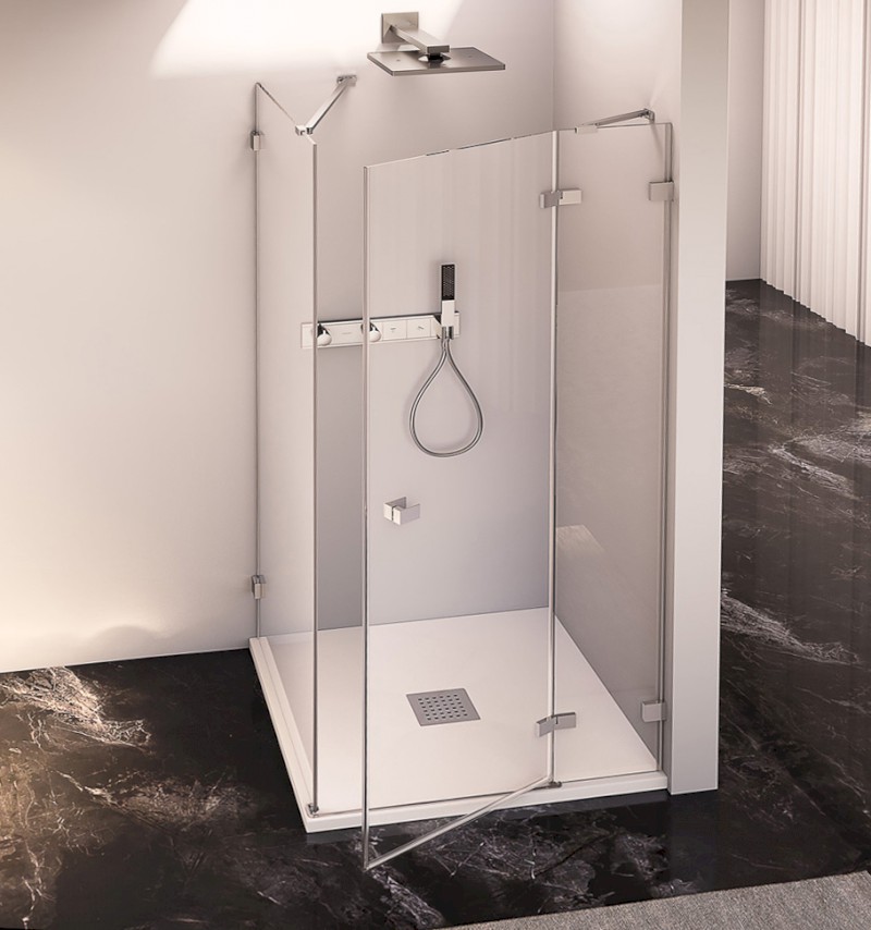 FORTIS EDGE sprchové dveře 1200mm, čiré sklo, pravé FL1212R