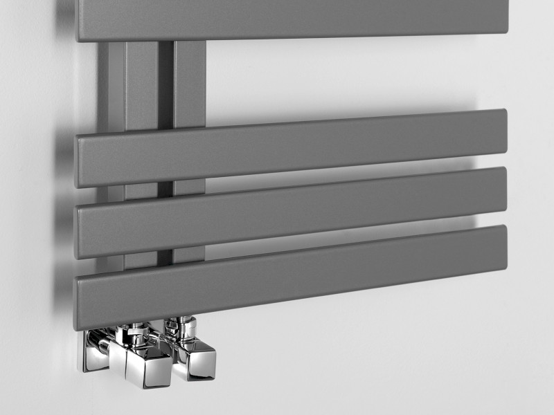 SILVANA otopné těleso 500x1236mm, metalická stříbrná IR153