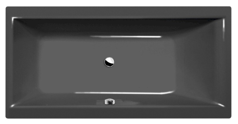 CLEO obdélníková vana 150x75x48cm, šedá 27611.30