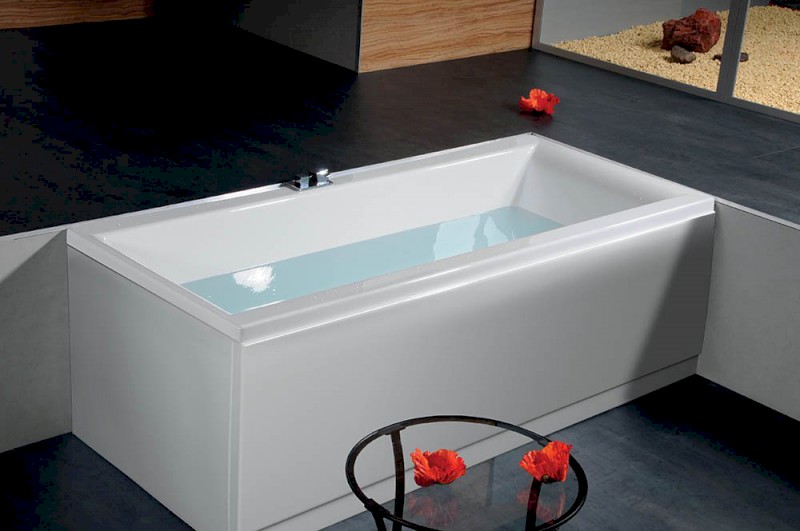 CLEO obdélníková vana s konstrukcí 170x70x48cm, bílá 74711