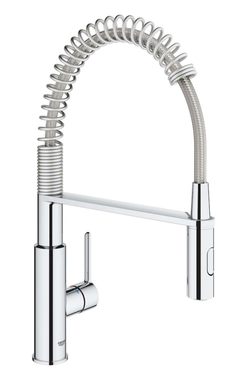Get Dřezová baterie s flexibilním ramenem a sprškou, chrom GROHE 30361000