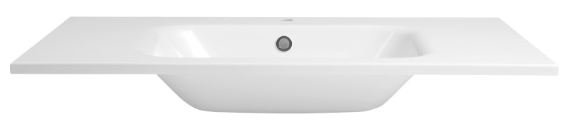 ARECA umyvadlo, litý mramor, 91x51,5cm, bílá AC091