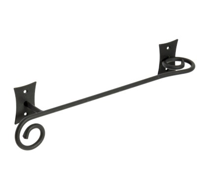 REBECCA držák ručníků 300mm, černá CC320