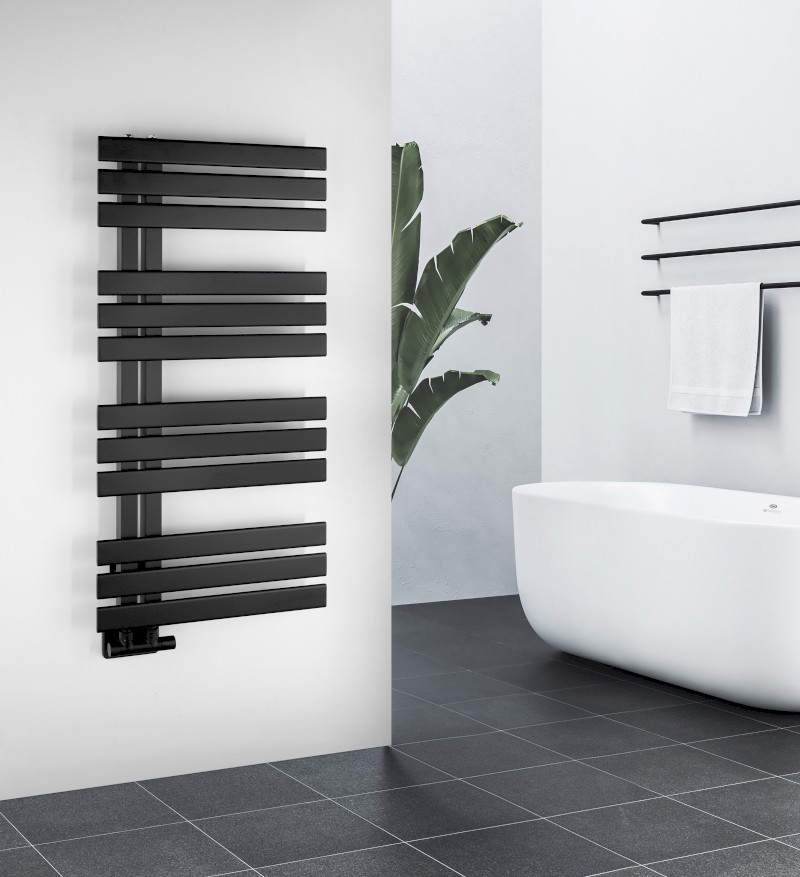 SILVANA otopné těleso 500x972mm, černá mat IR164B