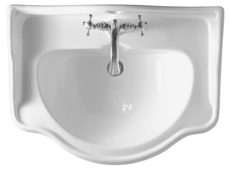 RETRO keramické umyvadlo 73x54cm, bílá 104701