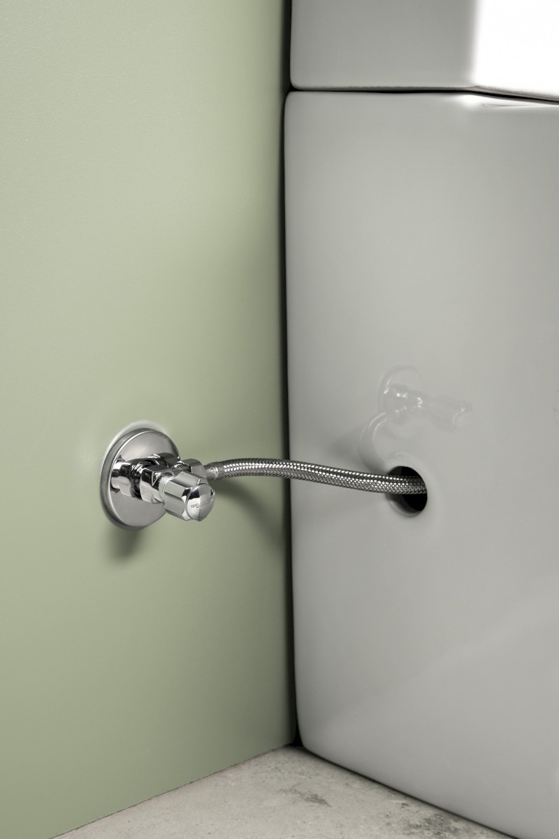 JALTA HYGIE WC kombi s umývátkem, Rimless, spodní/zadní odpad, bílá PB103H