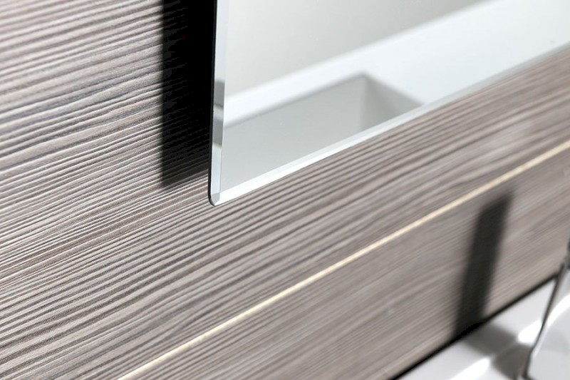 ACCORD zrcadlo s fazetou 70x90cm, CU free MF444