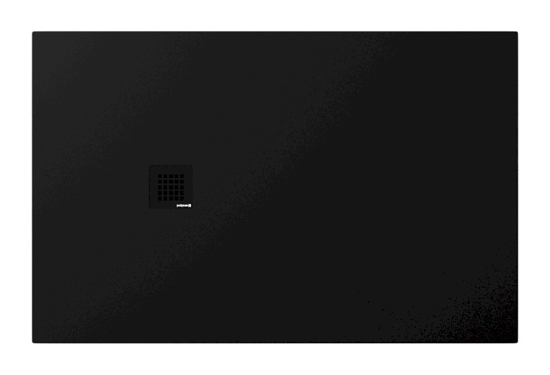 TRENECA vanička z litého mramoru s možností úpravy rozměru, 140x90cm, černá mat 84309.21