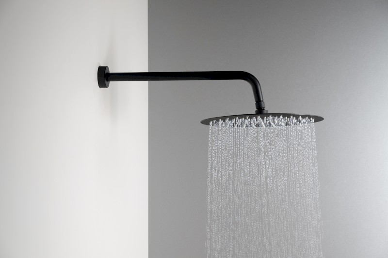 SLIM hlavová sprcha, průměr 300mm, černá mat MS573B