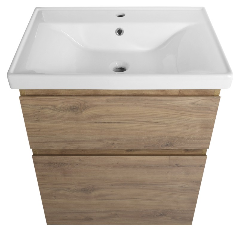 ALTAIR umyvadlová skříňka 61,5x72,5x45cm, dub emporio AI365