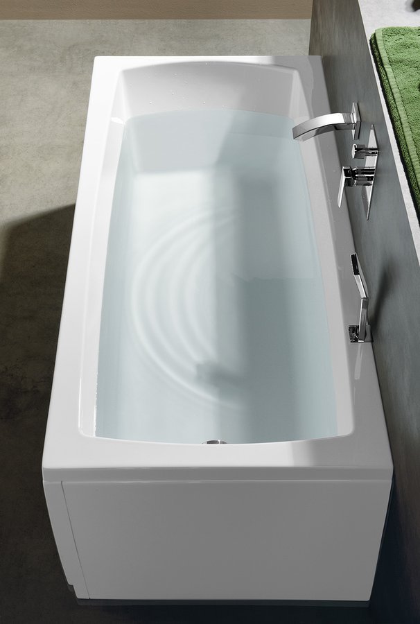 LILY obdélníková vana 140x70x39cm, bílá 72201