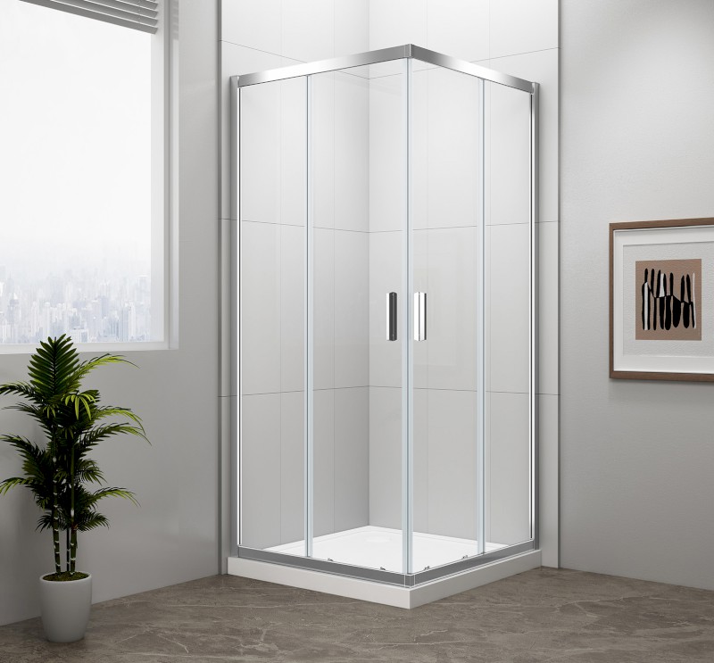 EASY obdélníková sprchová zástěna 900x800mm, čiré sklo EL5315